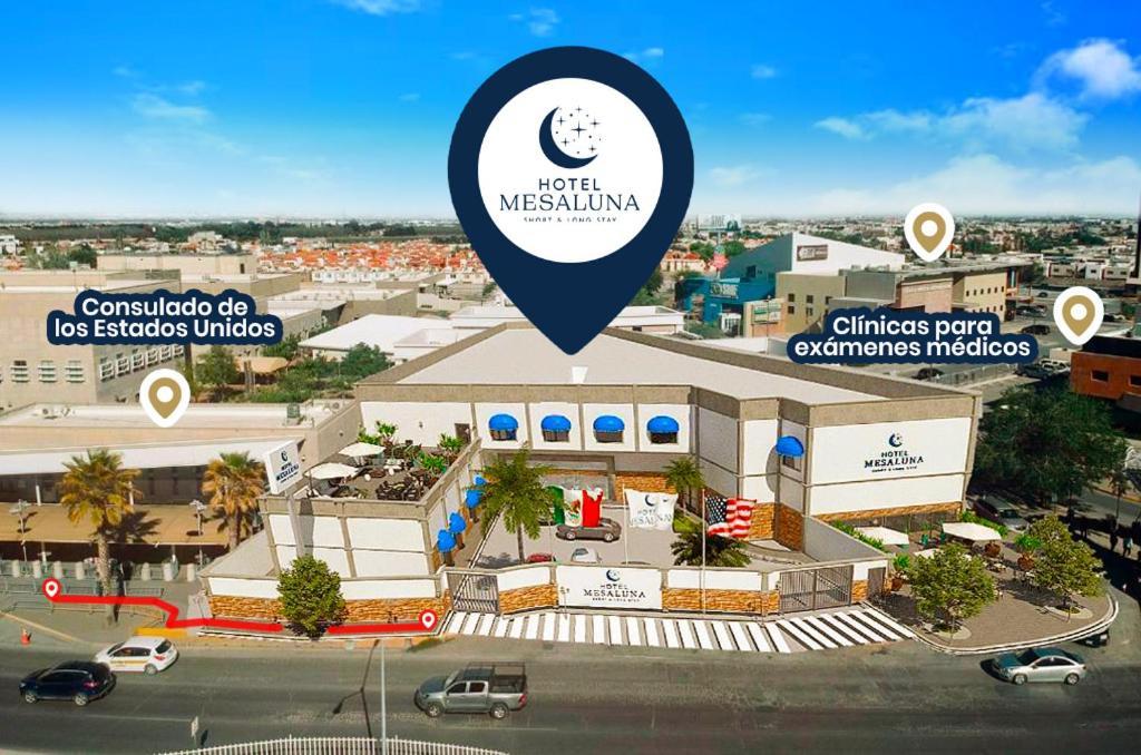 Hotel Mesaluna Short & Long Stay Ciudad Juárez Kültér fotó